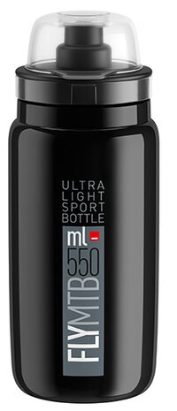 bidon Fly MTB 550 ml zwart/grijs