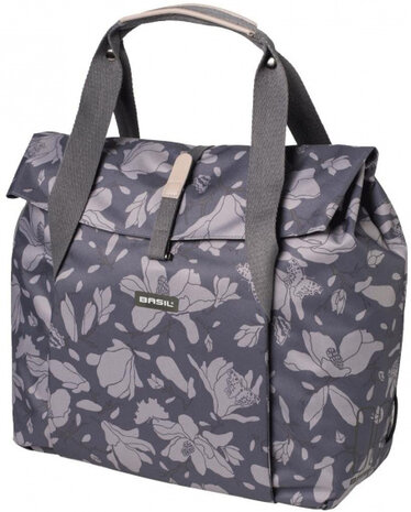 fietsshopper Magnolia 18 liter polyester grijs