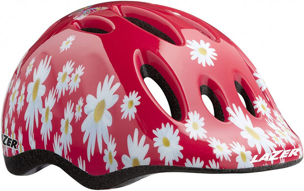 fietshelm Max+ meisjes EPS-schuim roze maat 49 - 56 cm