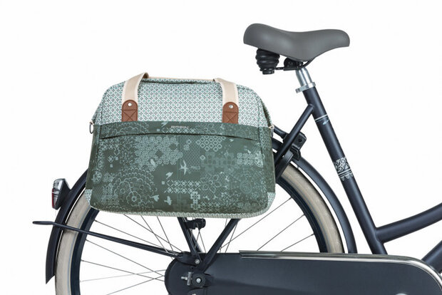 fietsschoudertas Boheme 18 liter groen