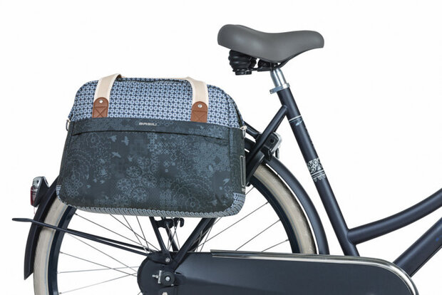 fietsschoudertas Boheme 18 liter indigo/blauw