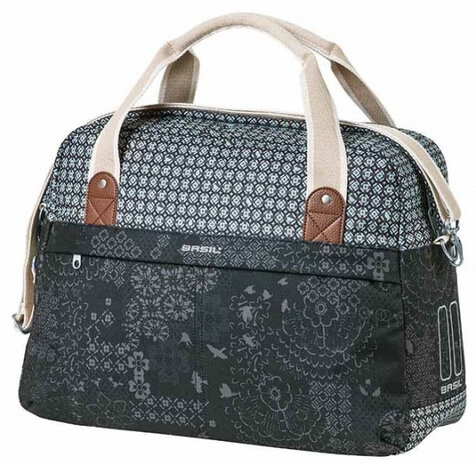 fietsschoudertas Boheme 18 liter zwart