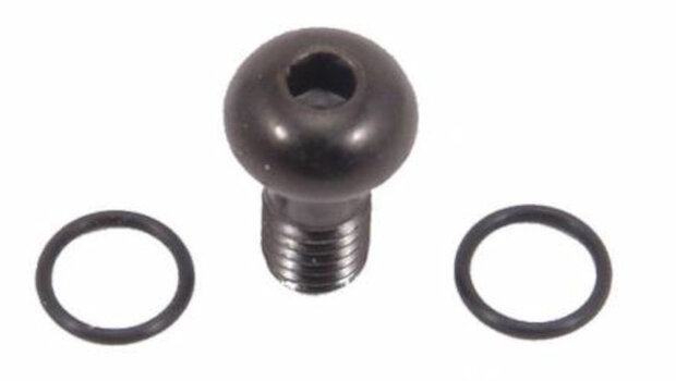 boutset Banjo SM-BH60 schijfrem staal zwart 3-delig