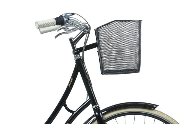 fietsmand Bremen FM voor 22 liter staal zwart