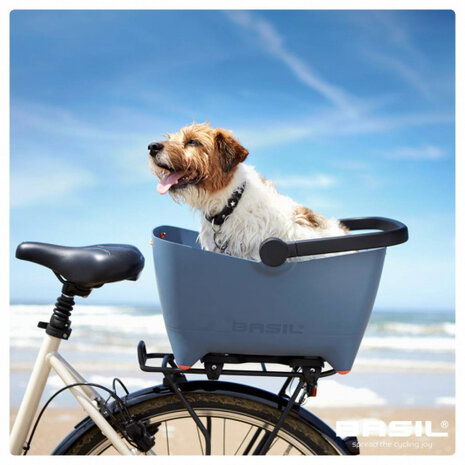 hondenmand Buddy MIK achter 31 liter blauw
