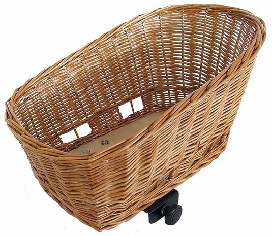 hondenmand Pasja achter 50 liter riet naturel
