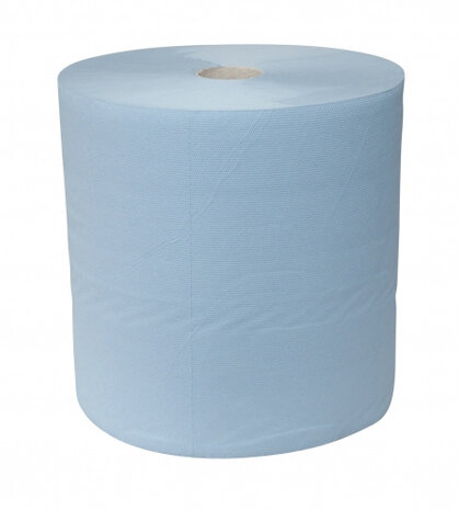 industriepapier verlijmd 380 m x 37 cm blauw