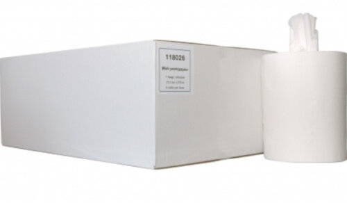 poetspapier cellulose 1-laags 275 m 6 stuks