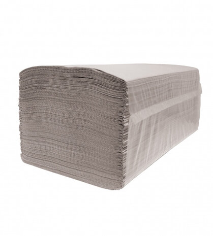 handdoekpapier Z-fold 1-laags wit 20 stuks