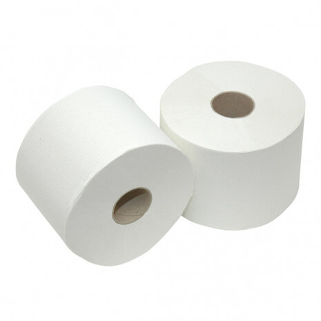toiletpapier Compact 14 x 10 cm papier wit 24 stuks