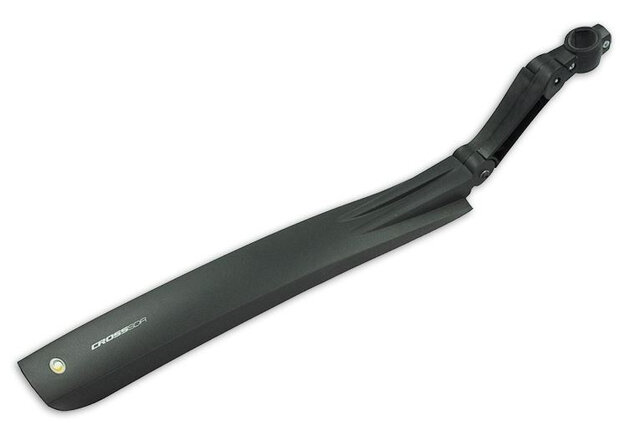 achterspatbord Cross 24 - 29 Inch zwart