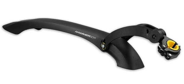 achterspatbord Hammer Pro 24 - 29 Inch zwart/geel