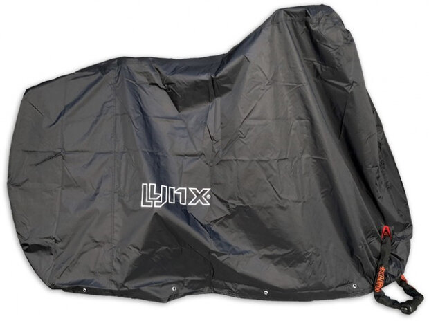 fietshoes 200 x 80 x 120 cm polyester zwart