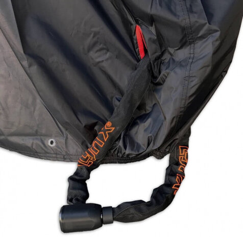 fietshoes 200 x 80 x 120 cm polyester zwart