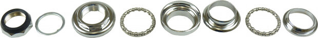 Thun balhoofdstel 1 inch/26,4 mm aluminium zilver