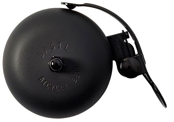 fietsbel Portland 55 mm aluminium zwart