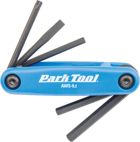 multitool AWS-9.2 inbus/torx/plat staal blauw/zwart