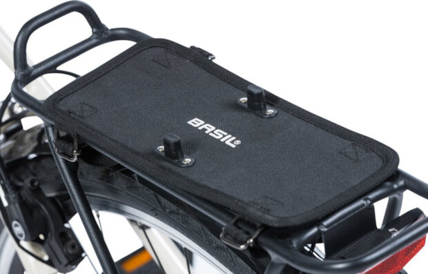 fietstasbevestiging DBS 27 cm polyester zwart - 70186