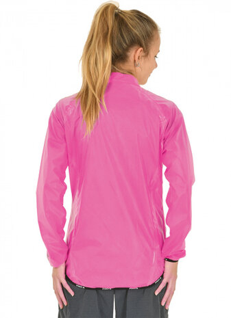 fietsjack Giulia dames polyamide roze maat 36