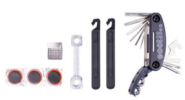 accessoireset Bike Buddy Kit wit 12-delig