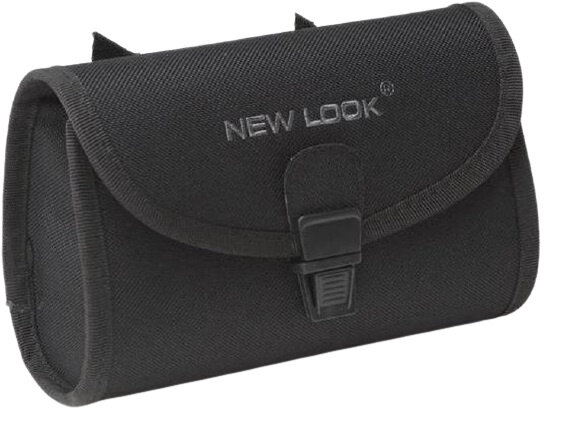 zadeltas 1.5 liter 17 x 12 cm nylon zwart