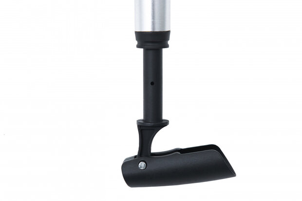 minipomp M1 28 cm 8 Bar aluminium grijs
