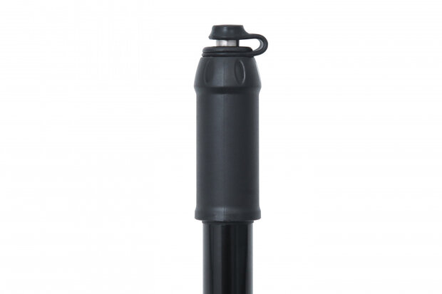 minipomp M2 20 cm 8 Bar aluminium zwart