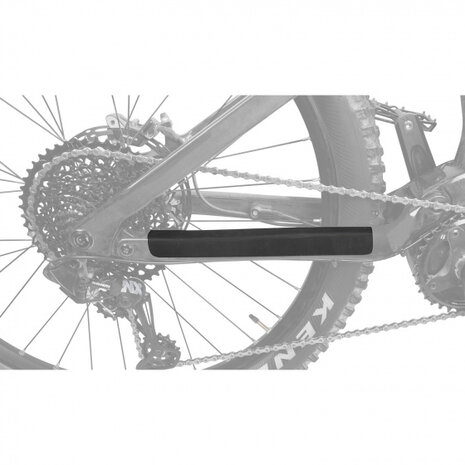 framebescherming 40 x 9 cm rubber zwart