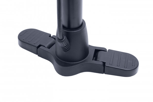 fietspomp M1 58 cm 11 Bar staal zwart
