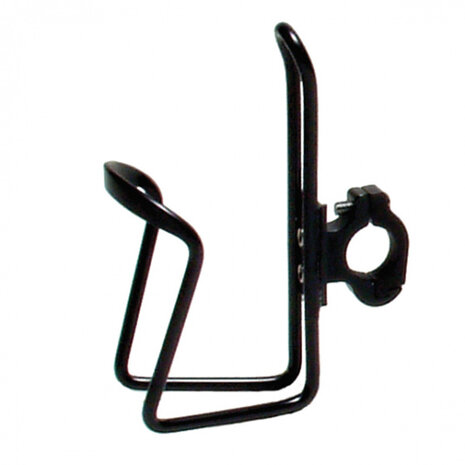 bidonhouder met stuurbeugel aluminium zwart