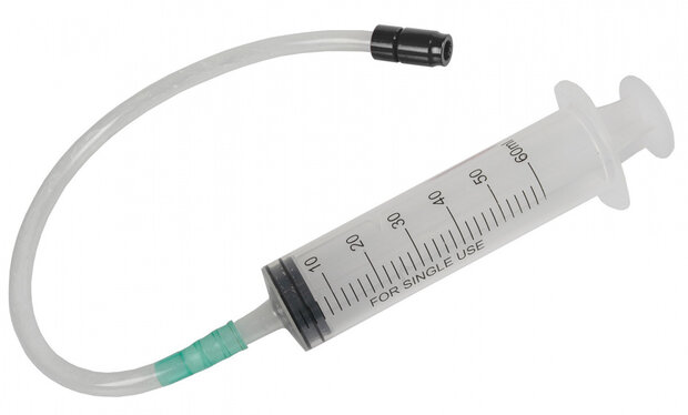 injectiespuit voor afdichtmiddel 60 ml transparant