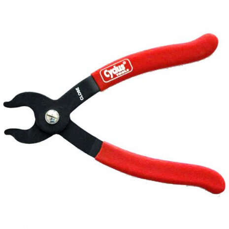 kettingtang Missing Link Close staal rood