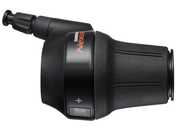 shifter Nexus-5 Revo rechts 2320mm rubber zwart