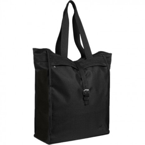 fietstas shopper 20 liter polyester zwart