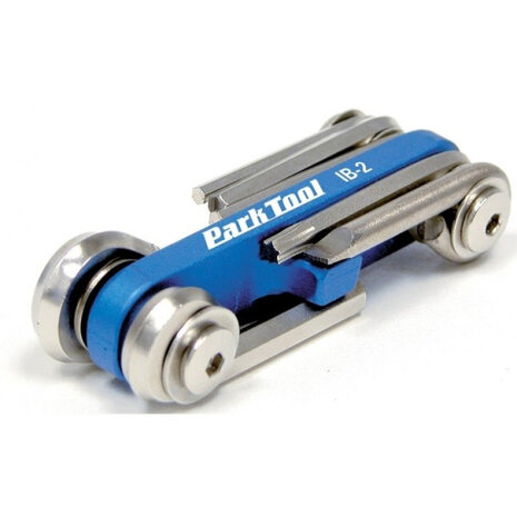 multitool IB210 staal blauw 10-delig