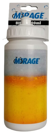 bidon Biertje 600 ml goud/wit