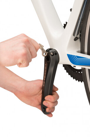 crankdopsleutel Hollowtech II 6,6 cm staal zilver