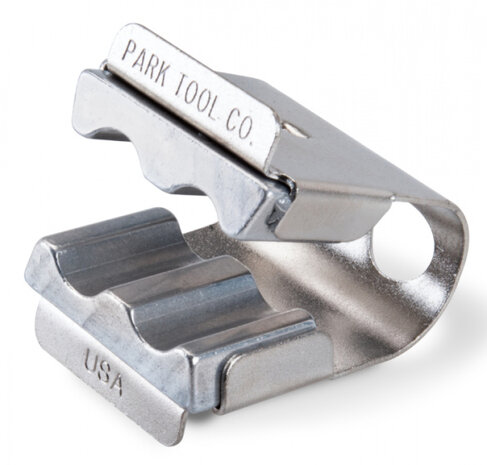 klemplaat naaf AV-1 8,9 cm staal/aluminium zilver
