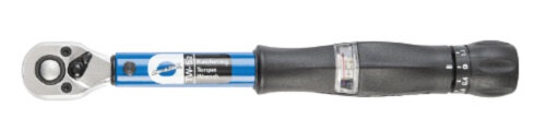momentsleutel TW-5.2 22,9 cm RVS blauw/zwart 2-delig