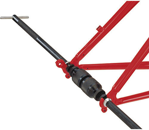 derailleurpad controleapparaat 720011 staal zwart/rood