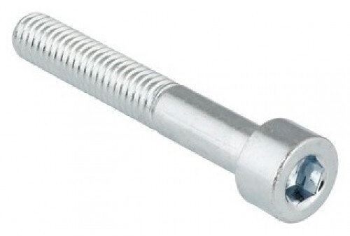 inbusbout verzonken M10 x 83 mm staal zilver 10 stuks