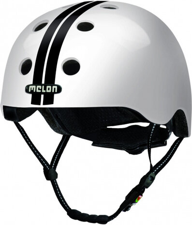 kinderhelm Urban Active 46-52 cm zwart/wit maat XXS/S