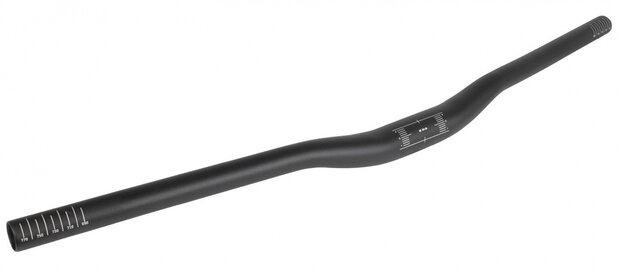stuur MTB HB-T3.1 680 x 31,8 mm aluminium matzwart