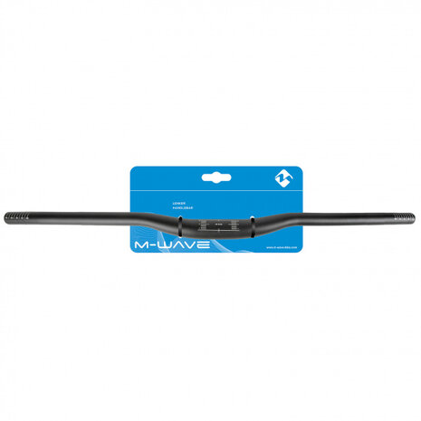 stuur MTB HB-T3.1 680 x 31,8 mm aluminium matzwart