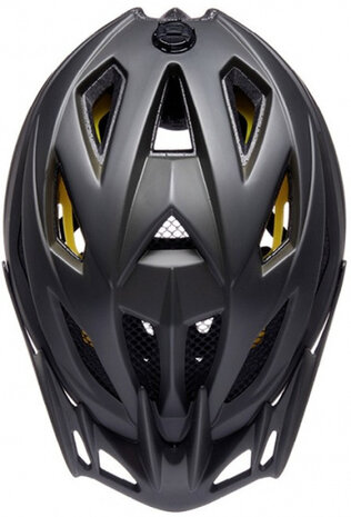 fietshelm Street junior matzwart maat 53-58 cm