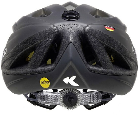 fietshelm Street junior matzwart maat 53-58 cm