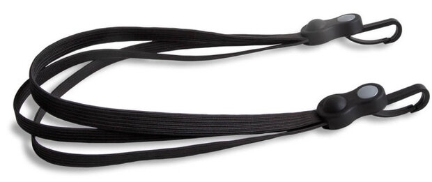triobinder 26/28 inch met karabijnhaak 60 cm zwart