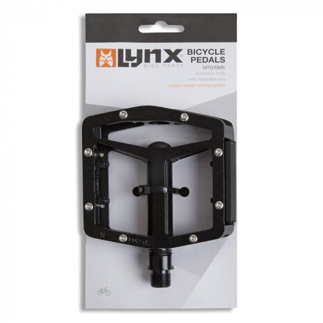 platformpedalen BMX/MTB 9/16 inch zwart