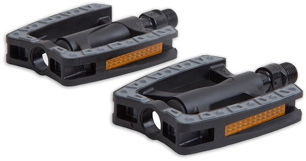 platformpedalen 9/16 inch ZP antislip e-bike zwart