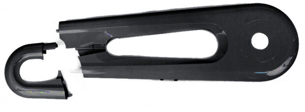 kettingkast Linea 2 Lang 28 inch 64 x 19 cm zwart